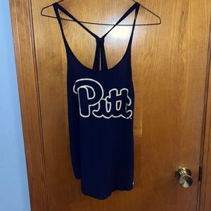 Pink Pitt Tank Too. Size small